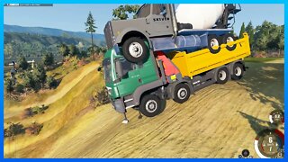 How to test dump truck: BeamNG Drive #299