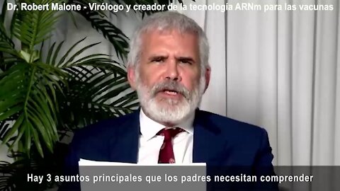Dr. Robert Malone - Inventor de la Tecnología ARNm advierte