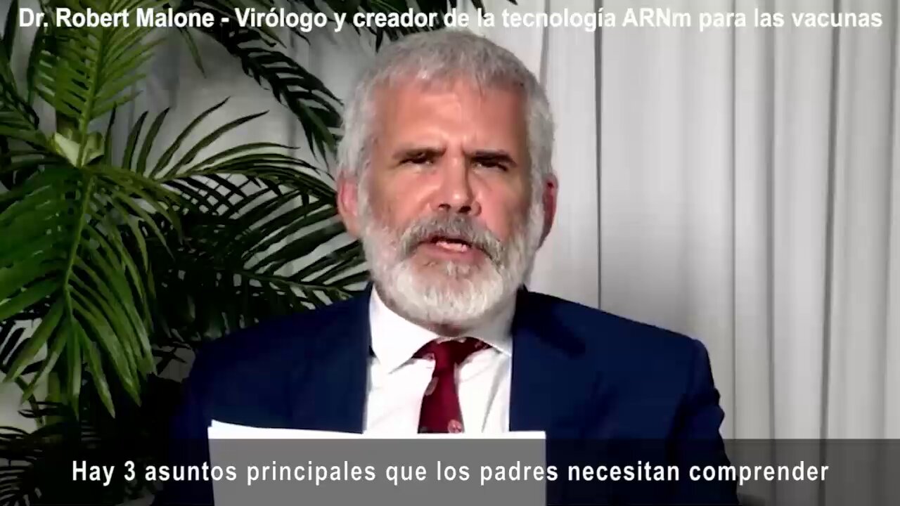 Dr. Robert Malone - Inventor de la Tecnología ARNm advierte