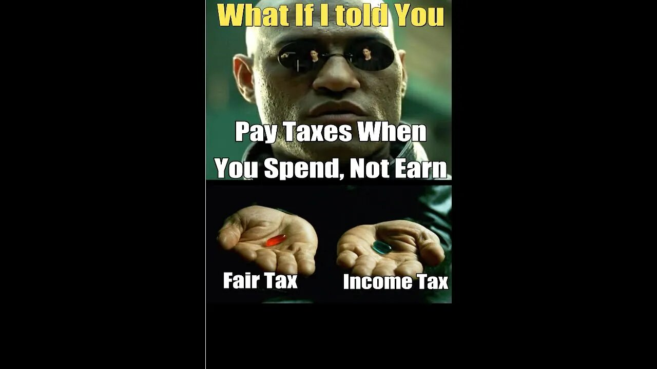 Taxpayers - Pay Less, Buy Less? FIND OUT HOW - 💰 Tax reform - 👎 Income Tax - 💰Fair Tax #shorts