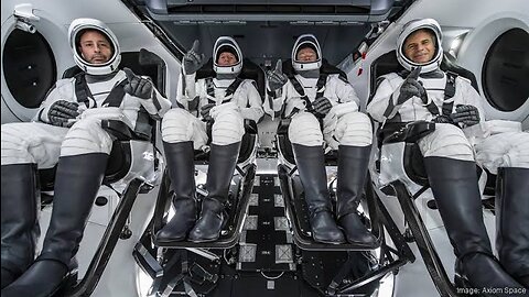 The Second All-Private Astronaut Mission to the Space Station on This Week