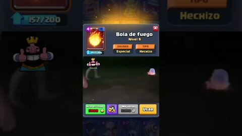 bola de fogo #shorts #clashroyal #clash #clashroyale #royale #supercell