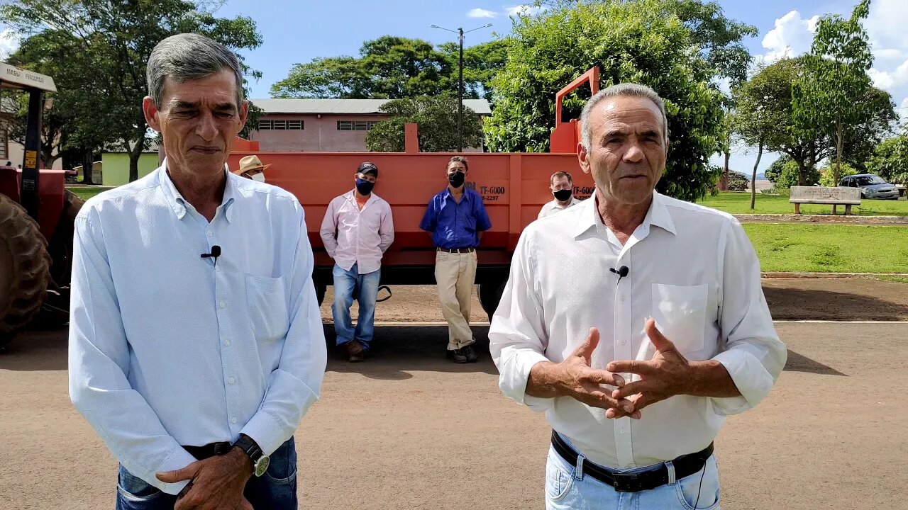 Programa de Fomento da Agricultura Familiar Entregou uma Carreta Para Produtores de Santo Rei