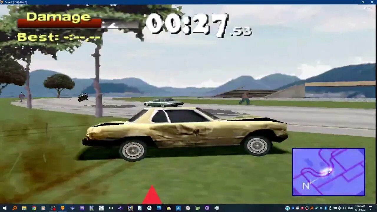 Driver 2 PS1: Survival mode in Rio