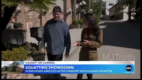 Smart man finds an effective way to deal with squatters.