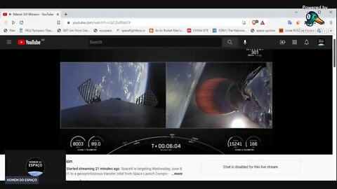 LANÇAMENTO DO NILESAT 301