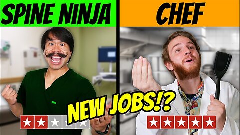 Trying New Jobs For 24 Hours! Changing Our Destiny