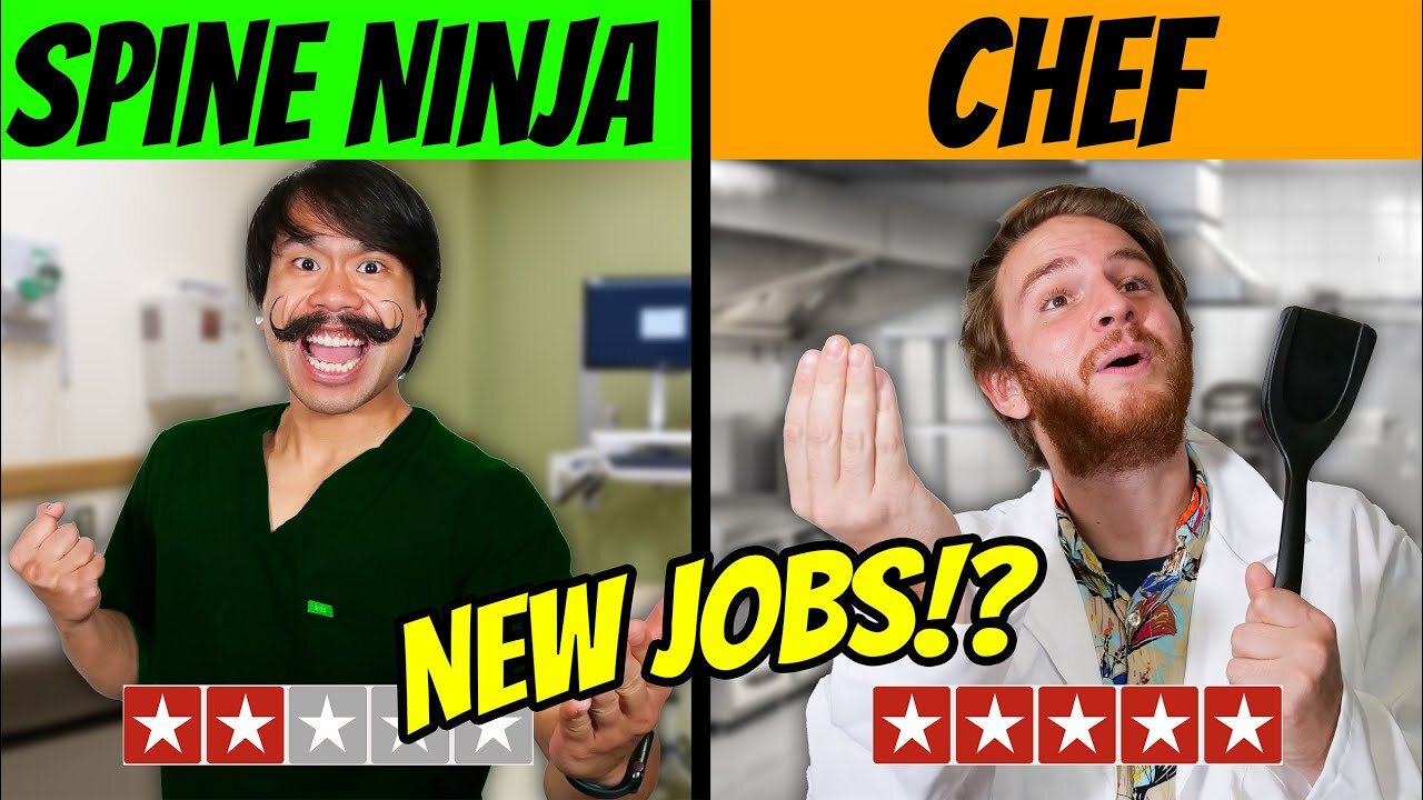 Trying New Jobs For 24 Hours! Changing Our Destiny