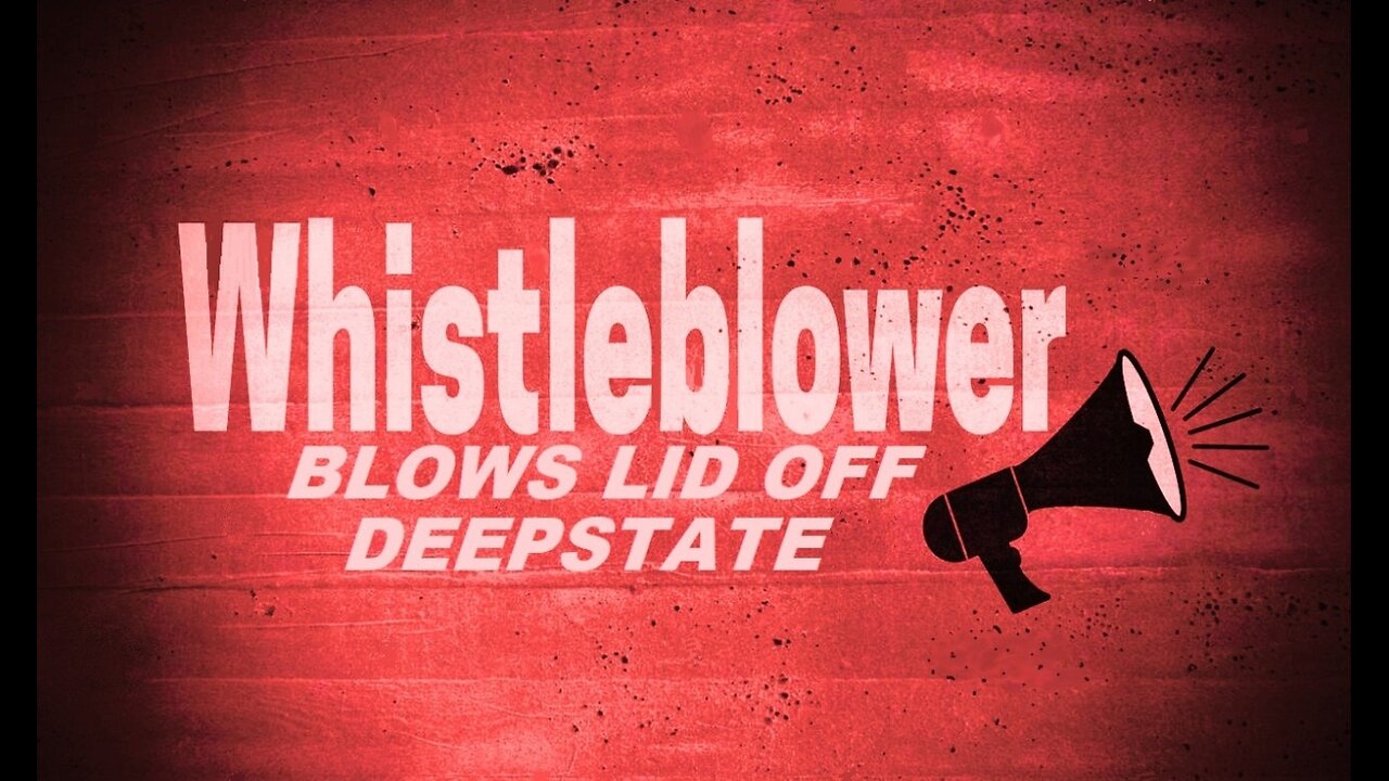 Whistleblower Interview on Deep State