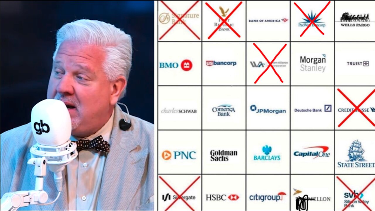 CBDC | "In 2007, 25 Banks Had to Be Bailed Out, a Total of $526 Billion Over 12 Months. In the Last 5 Weeks We Had 3 U.S. Banks Fail And We Are Already Over the 2007 Total By $6 Billion." - Beck (5/3/23) | PacWest & Western Alliance Sink