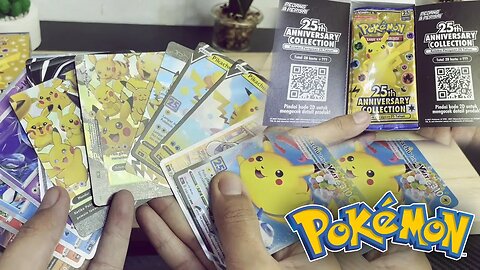 💥Unboxing 1 Box Kartu POKEMON 25th ANNIVERSARY Teman Teman! 💥 Dapat Kartu Rare! 💥