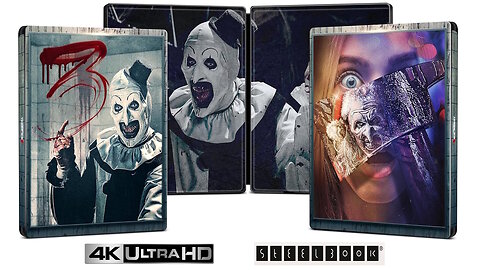 Terrifier 3 [Italian 4K UHD Steelbook Edition & DVD Version]