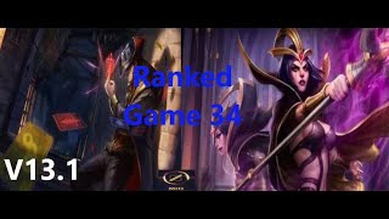 Ranked Game 34 Twisted Fate Vs Leblanc Mid League Of Legends V13.1