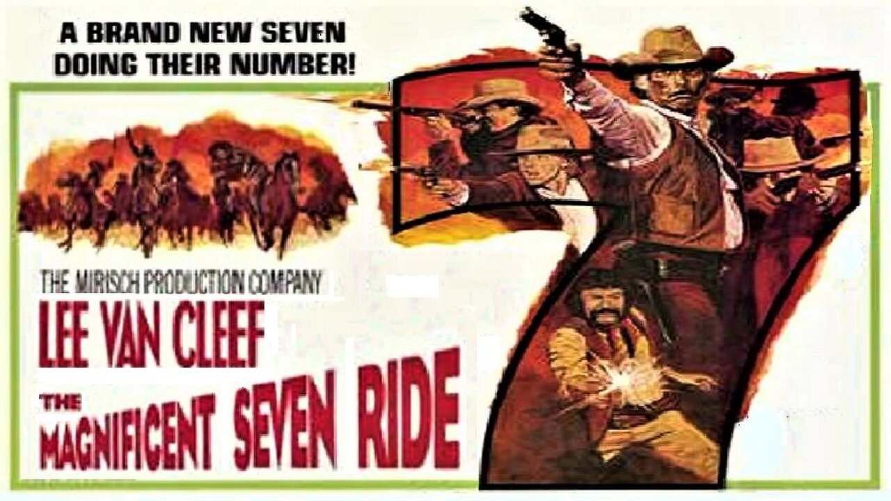 THE MAGNIFICENT SEVEN RIDE 1972 Marshal Chris Adams & his Seven Ride Again FULL MOVIE HD & W/S
