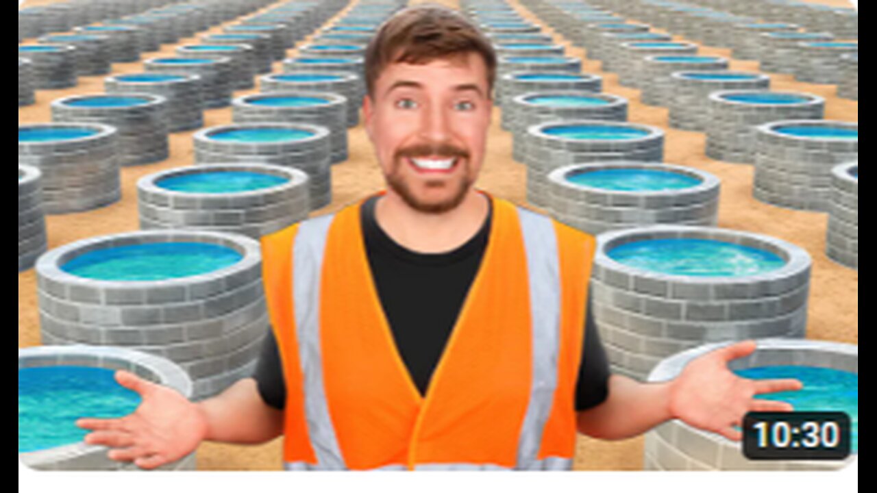 Mr Beast Built 100 Wells In Africa