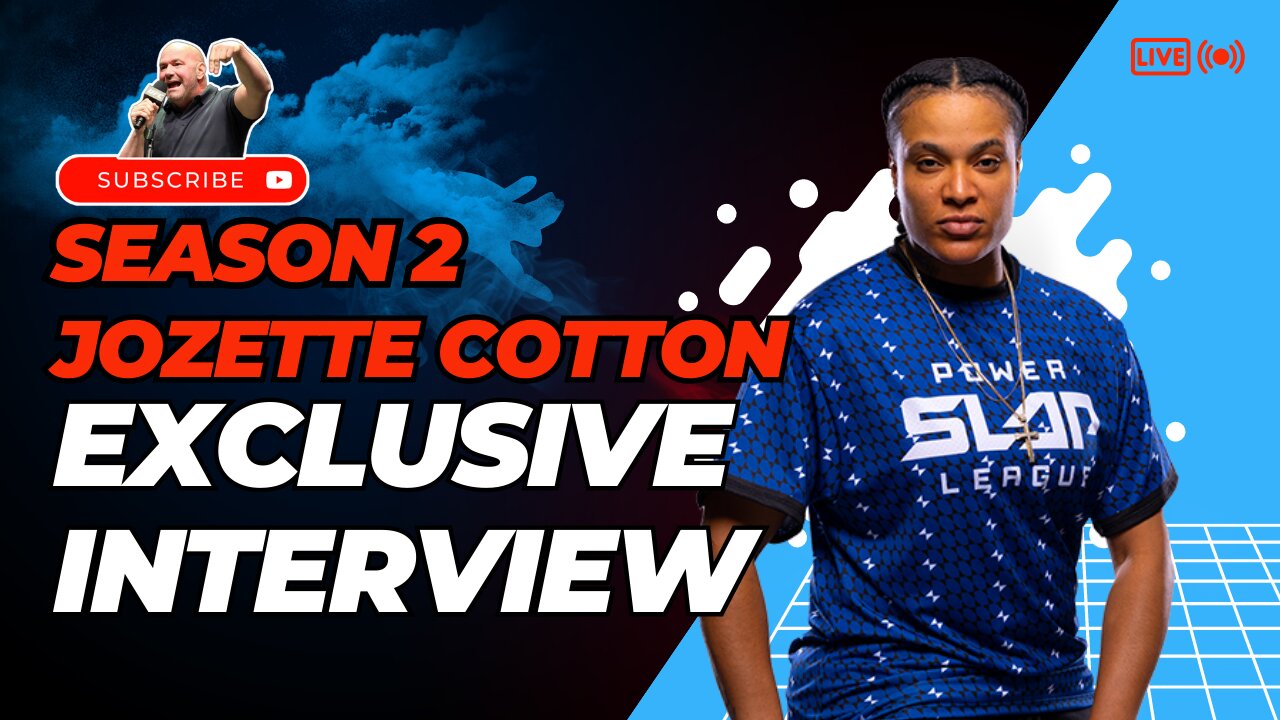 POWER SLAP NEWS PRE SEASON 2 INTERVIEW: #1 Head Busta Jozette Cotton #powerslap