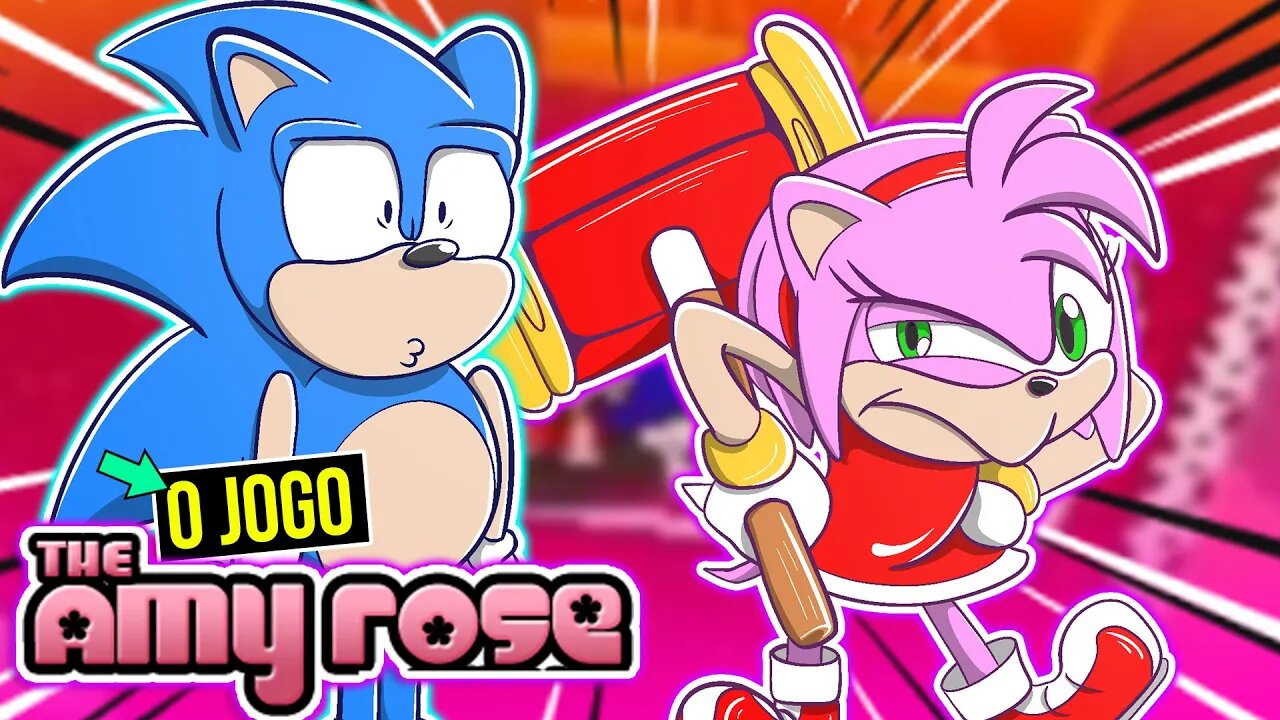 JOGO da NAMORADA do SONIC 😍| Historia Amy One GIRL Army