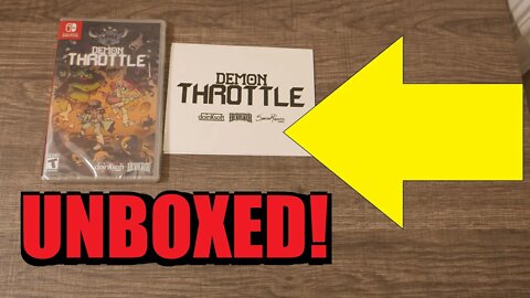 Unboxing Demon Throttle!