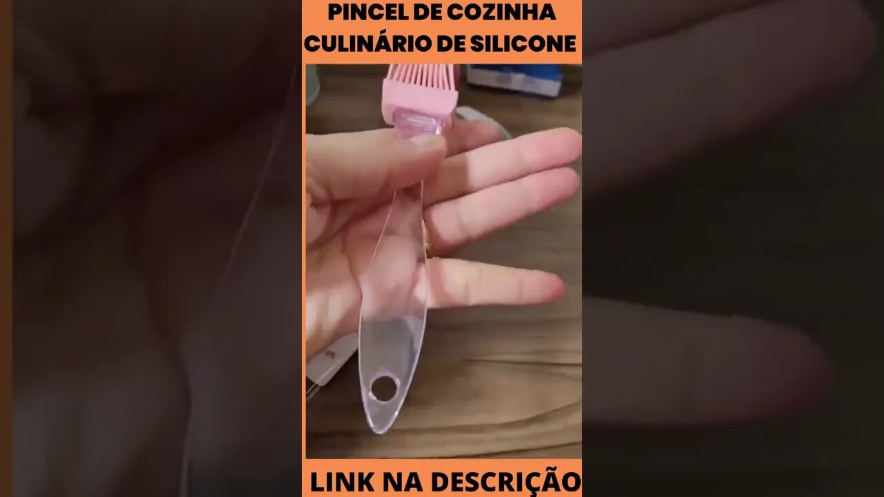 Pincel De Cozinha Culinário De Silicone / Cabo De Acrílico 16CM Utensílios de Cozinha