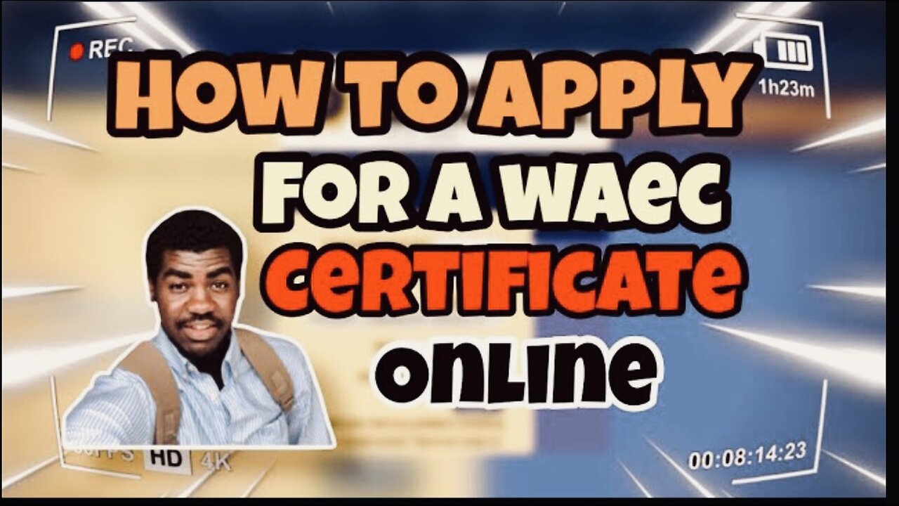 "Step-by-Step Guide Applying for WAEC Certificate Online"(PC)#waec #wassce #certificate