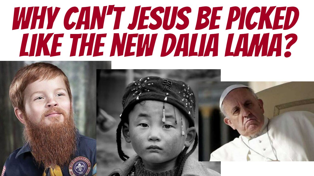 Why not pick Jesus like they do the Delia Lama!?