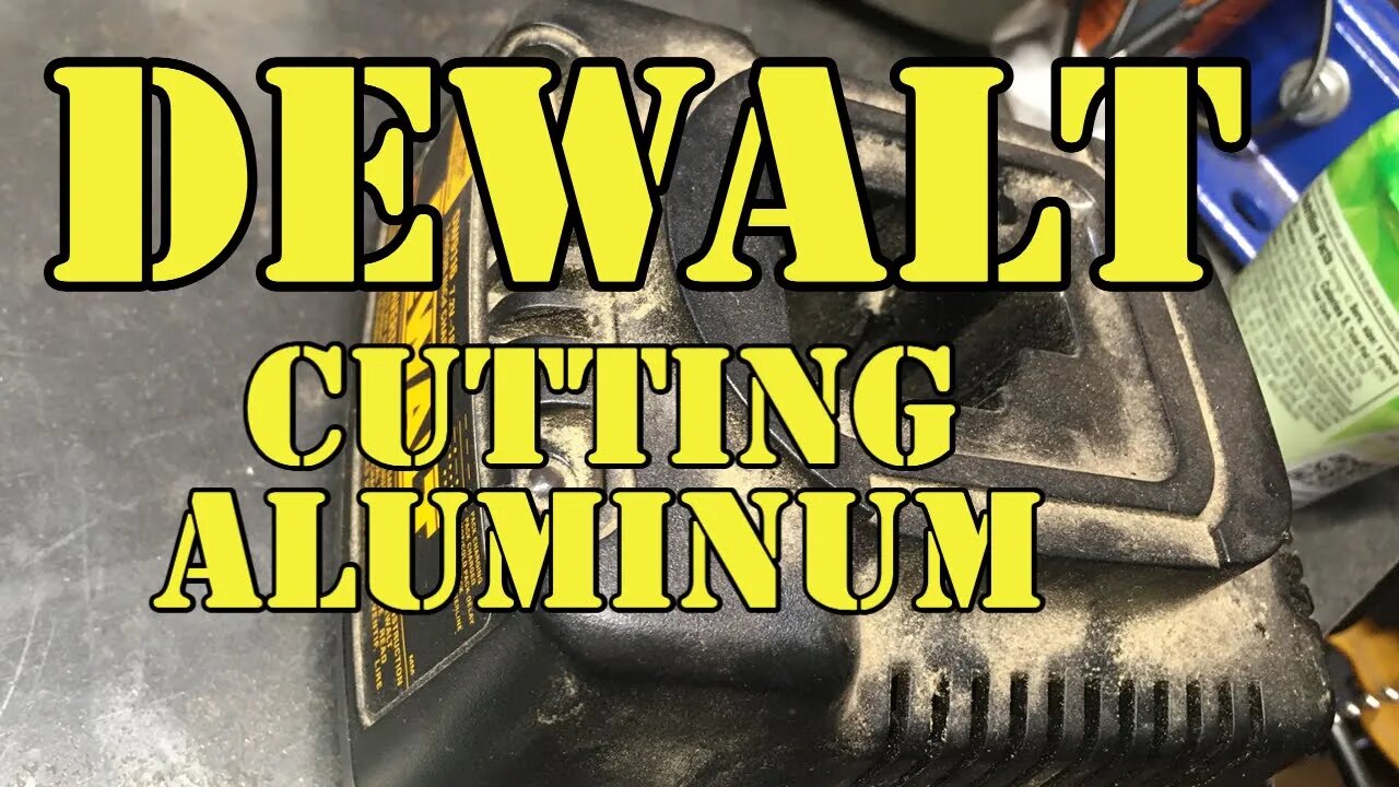 Cutting Aluminum with the Dewalt Metal Cutting Circular Saw - Fun