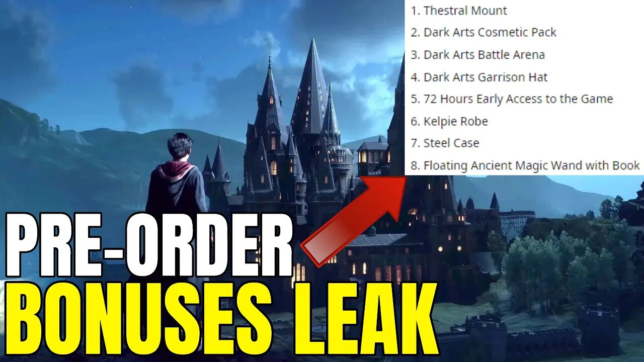 Hogwarts Legacy Pre-Order Bonuses May Have Just LEAKED!! - They're Incredible