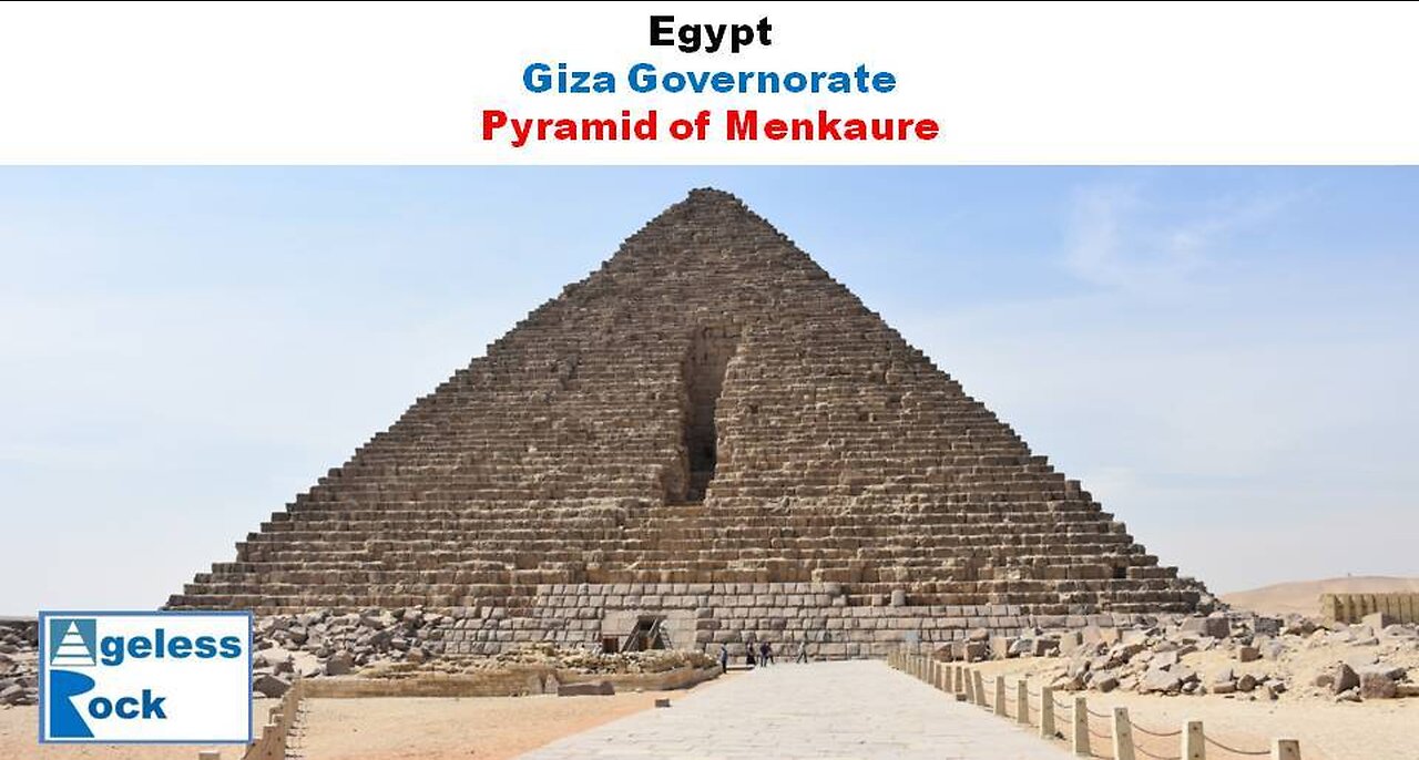 Menkaure gave us a clue how pyramid was made.