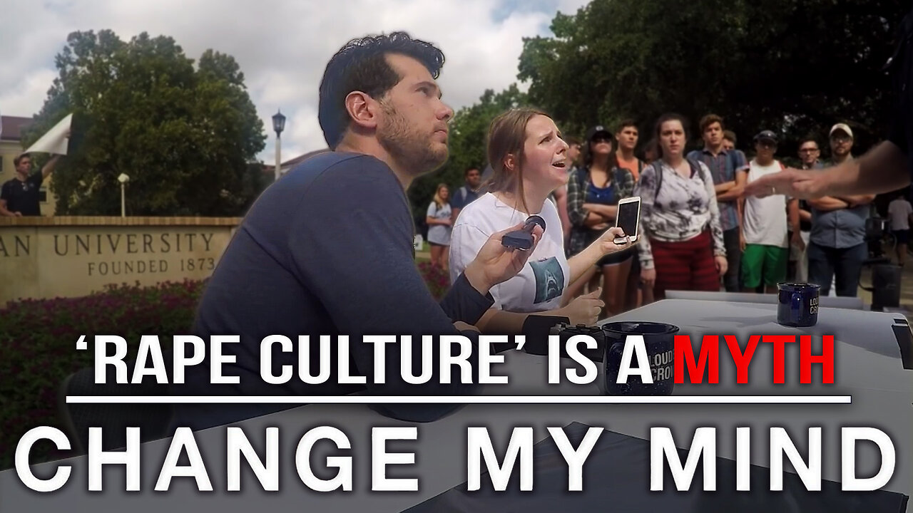 College Chick GOES NUTS! | Change My Mind
