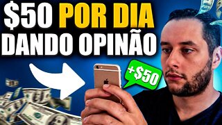 3 SITES PARA GANHAR DINHEIRO DANDO SUA OPINIÃO! Ganhe 50 A 570 REAIS (Dinheiro Online)