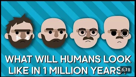 What will human look like in a million years ? 🤔