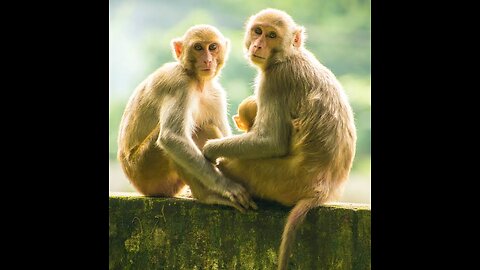 two Monkeys talking to each other 😉😁🤣 Funny video 🤣 voice over