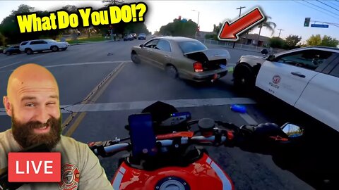 🔴 CRAZY MOTORCYCLE CRASH REVIEWS LIVE! / Ep 15