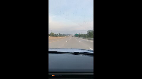 Approaching the Zilwaukee bridge in Michigan