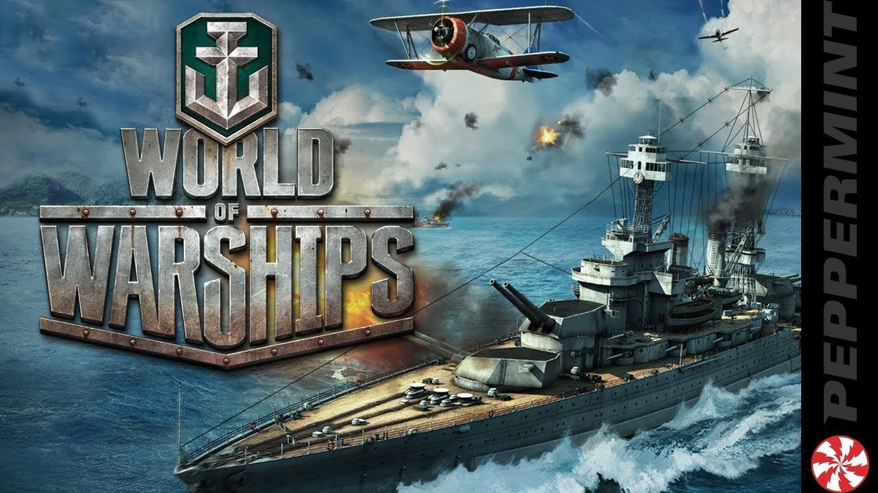 World of Warships LIVE #3 (CHABS) Clan on Peppermint Linux