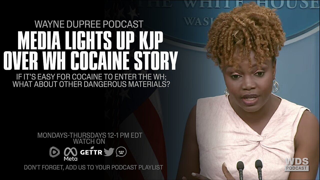 WH Press Secretary Gets Tattered With Questions About Cocaine Developments | The Wayne Dupree Show