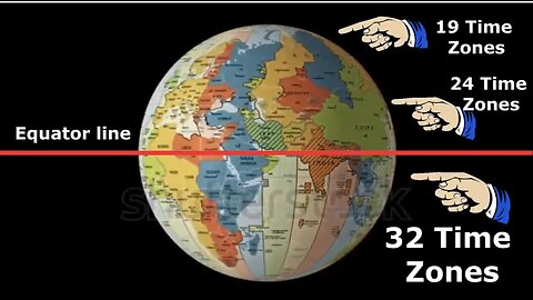 Time zone manipulation proves the flat earth.