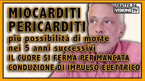 MIOCARDITI PERICARDITI? MAGGIOR POSSIBILITA’ DI MORIRE ENTRO 5 ANNI