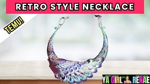 Retro Vintage Ethnic Style Peacock-shaped Chunky Collar Choker