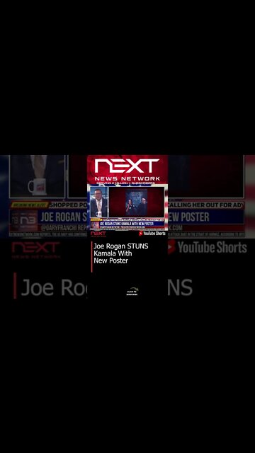 Joe Rogan STUNS Kamala With New Poster #shorts