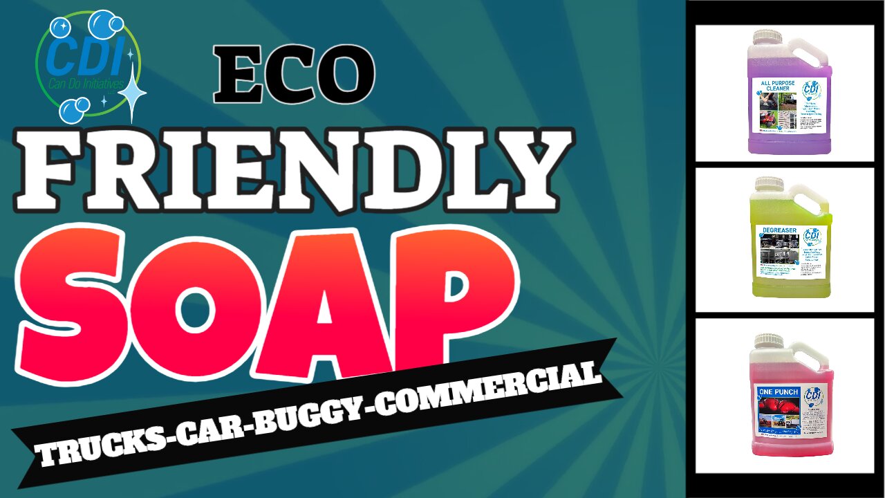 Eco- Friendly and #Biodegradable Soap for RV's, Trucks, Cars, and More #Carwash #HobeSound