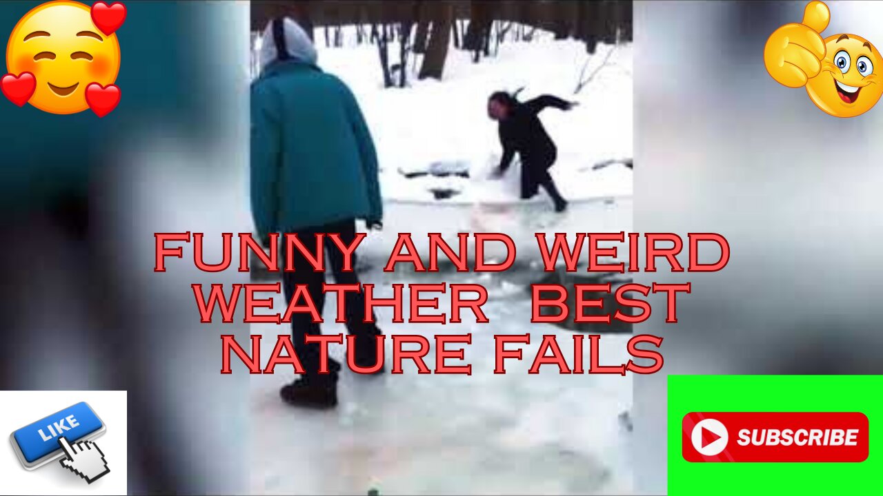 Funny and Weird Weather Best Nature Fails