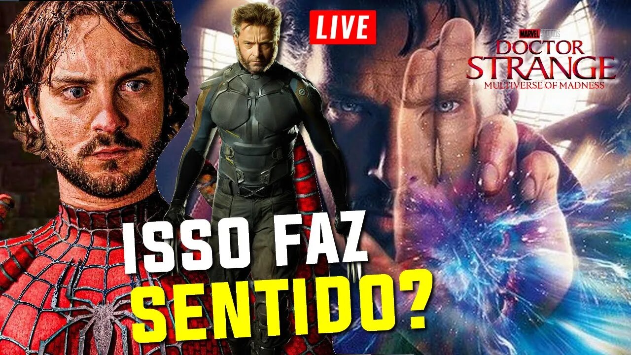 TOBEY MAGUIRE E HUGH JACK ESTARÃO EM DOUTOR ESTRANHO 2: MULTIVERSO DE LOUCURA?