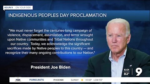 Indigenous Peoples Day recognizes past, looks towards future