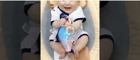 Cute funny baby