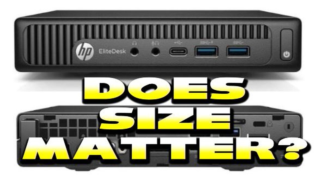 HP EliteDesk G2 800 SFF Review - Does Size Matter?