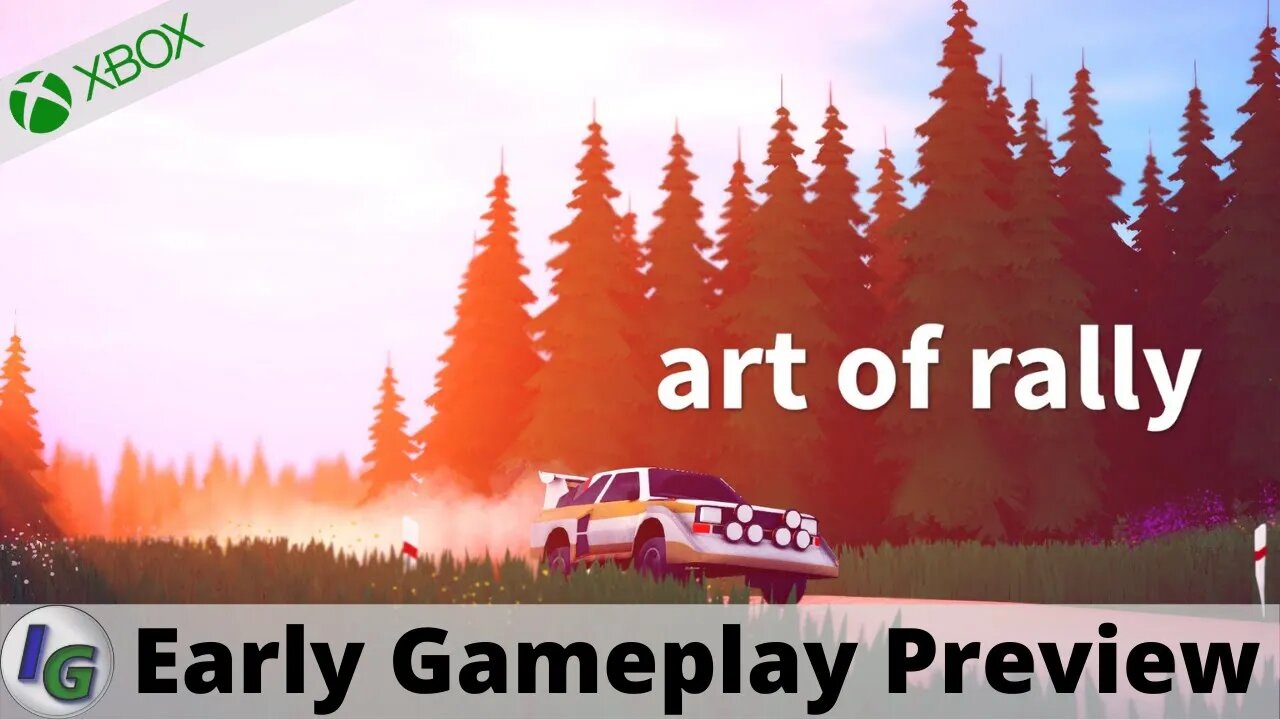 art of rally Early Gameplay Preview on Xbox