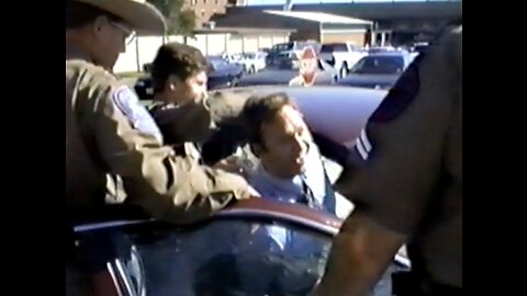 Rare and Raw Footage of Alex Jones' DPS Arrest from Different Camera Angle