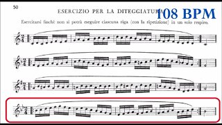 Harry James Trumpet Method - [Exercises for Fingering] #04