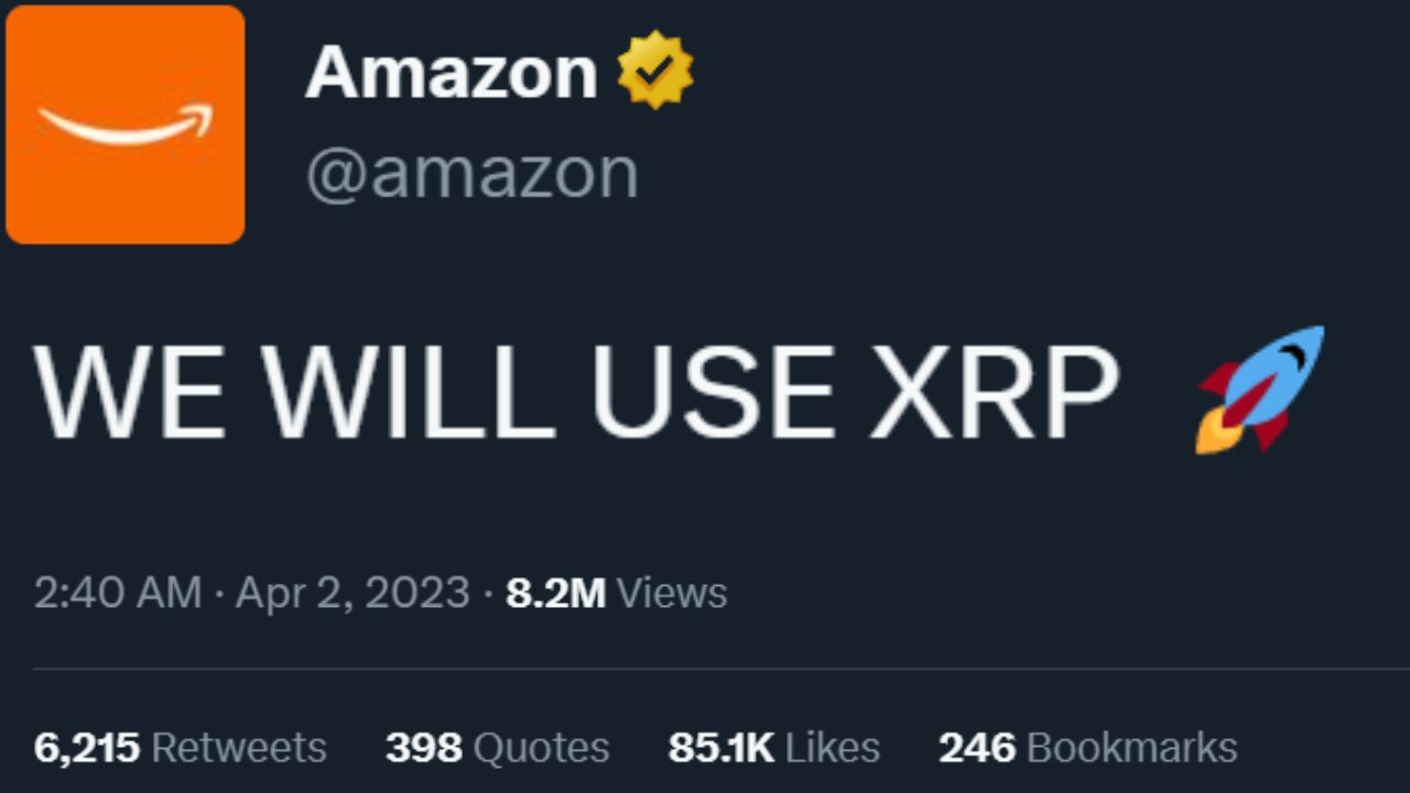 XRP Ripple Amazon, BULL RUN, NOT A SHORT TERM RALLY... MUST SEE END